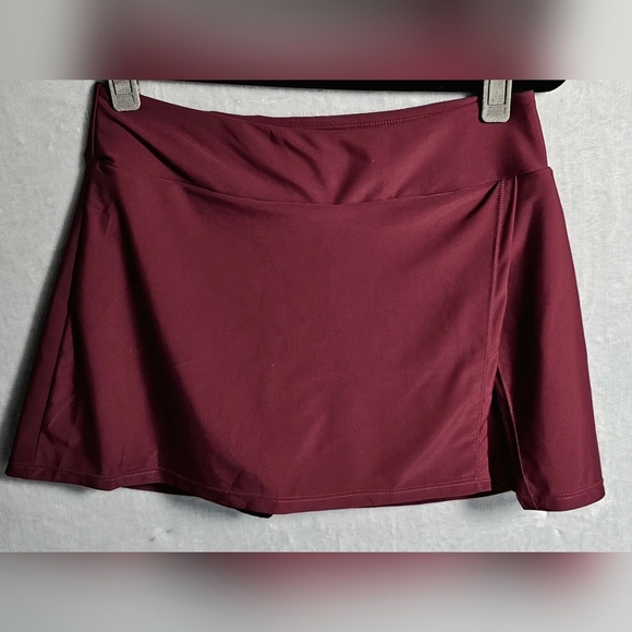 22.🆕Large High-Waisted Tummy Control Swim Skirt with Built-In Shorts NWOT - Picture 6 of 7